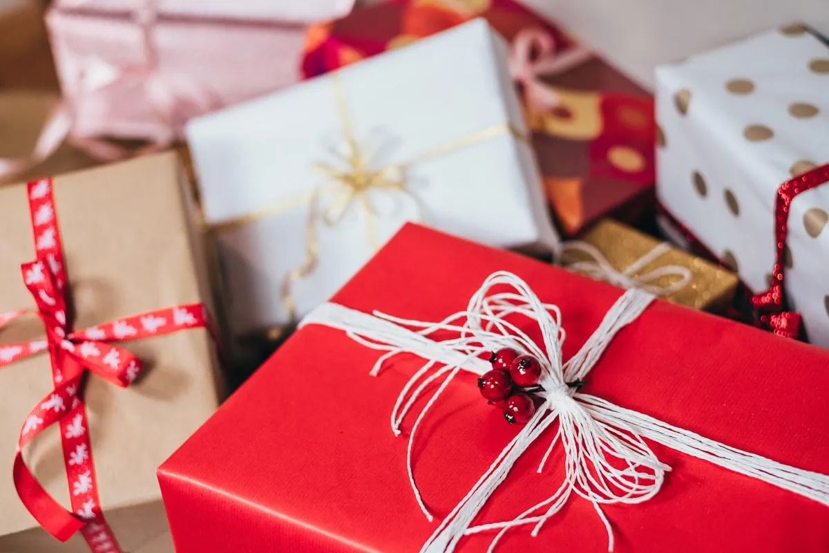 Regalos personalizados con fotos envueltos para regalo