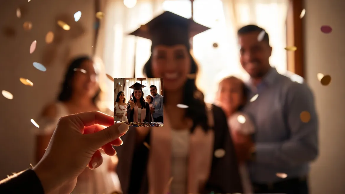 Recuerdo de graduación personalizado: imán con foto del graduado